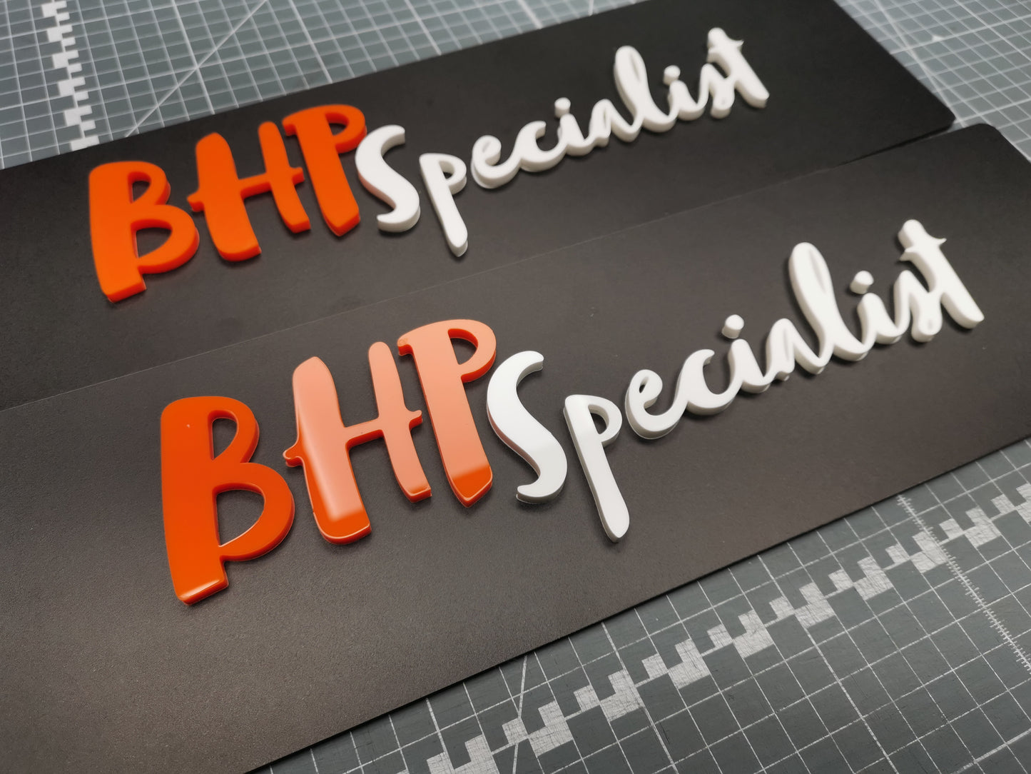 Advertising Show Plates