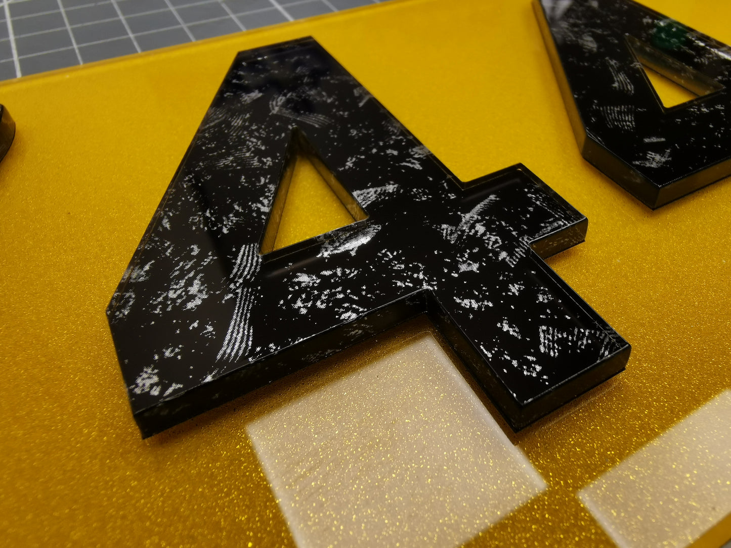 Standard Size Acrylic Number Plate