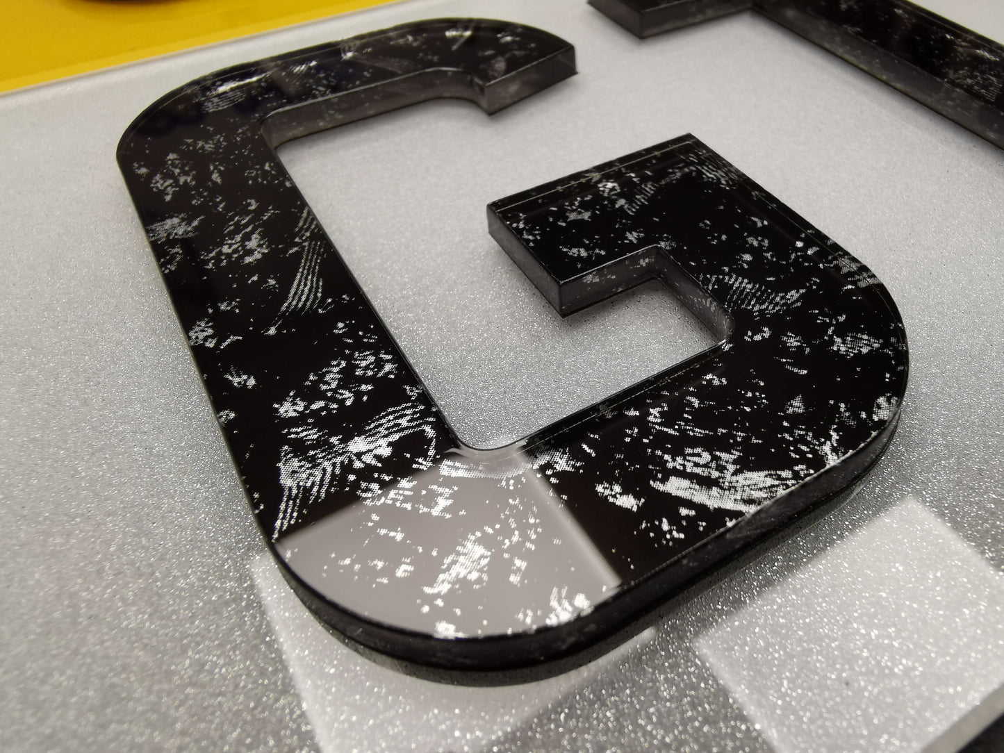 Custom Size Acrylic Number Plate