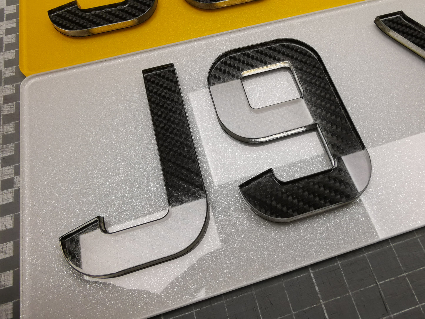 Custom Size Acrylic Number Plate