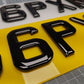 Standard Size Acrylic Number Plate