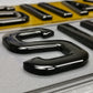 Standard Size Acrylic Number Plate