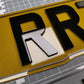 Standard Size Acrylic Number Plate