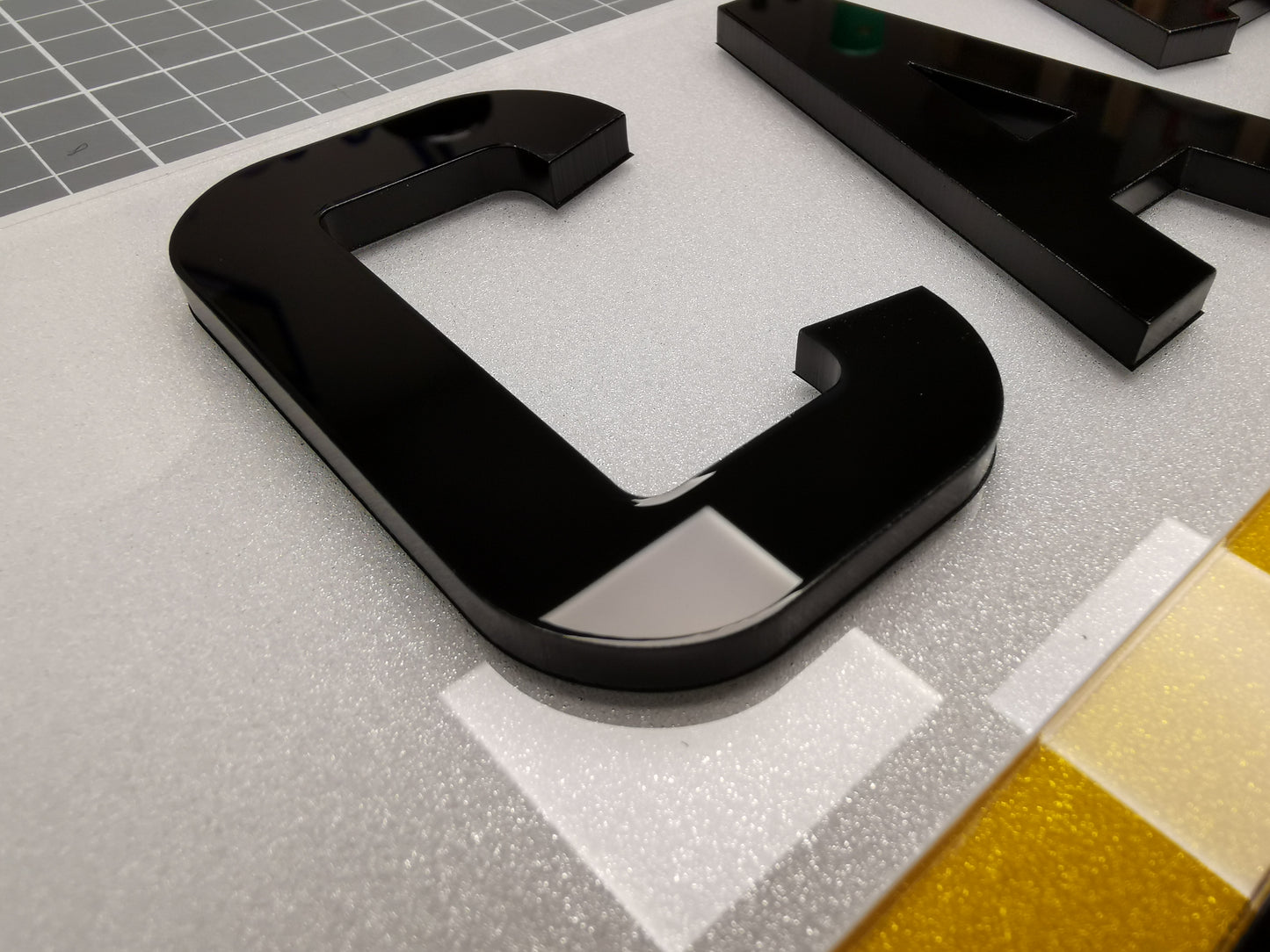 Standard Size Acrylic Number Plate
