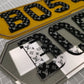 Shaped Acrylic Number Plate