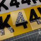 Shaped Acrylic Number Plate
