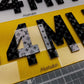 Standard Size Acrylic Number Plate